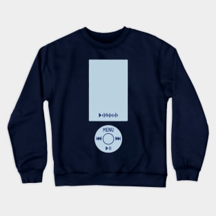 Midnights Era Blue MP3 Music Player Retro Crewneck Sweatshirt